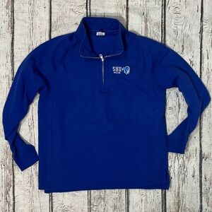 Seton Hall Pirates SHU Mom Blue Womens Sweatshirt Pullover Collegiate
